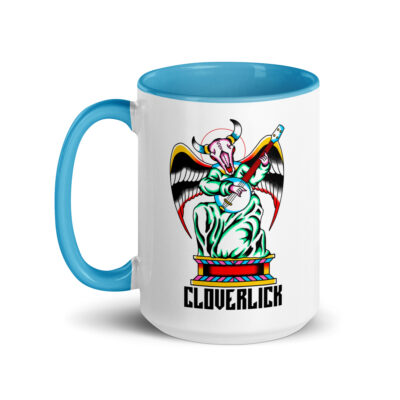 Arch Angel Banjo Mug with Color Inside